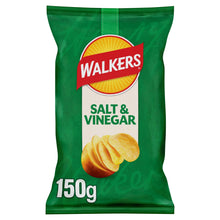 Walkers Salt & Vinegar Sharing Crisps 150g