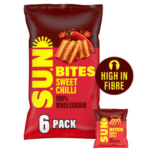 Sunbites SUN Bites Ripened Sweet Chilli Snacks Multipack Crisps 6x25g