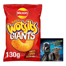 Walkers Wotsits Giants Sweet & Spicy Sharing Snacks Crisps 130g
