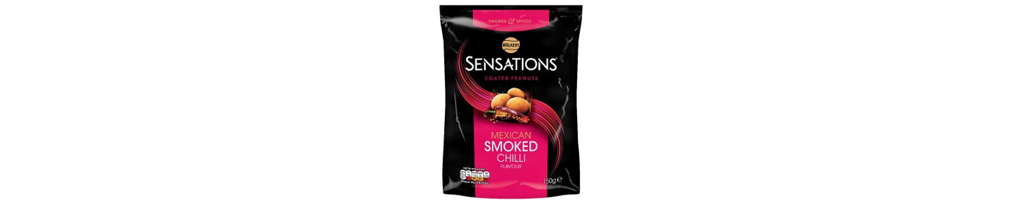 Sensations Smoked Chilli Coated Sharing Peanuts 150g