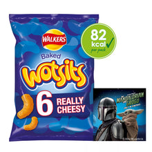 Walkers Wotsits Cheese Multipack Snacks Crisps 6x16.5g