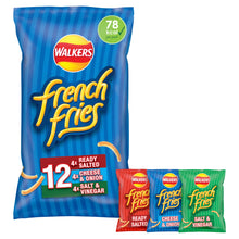 Walkers French Fries Variety Multipack Snacks 12x18g