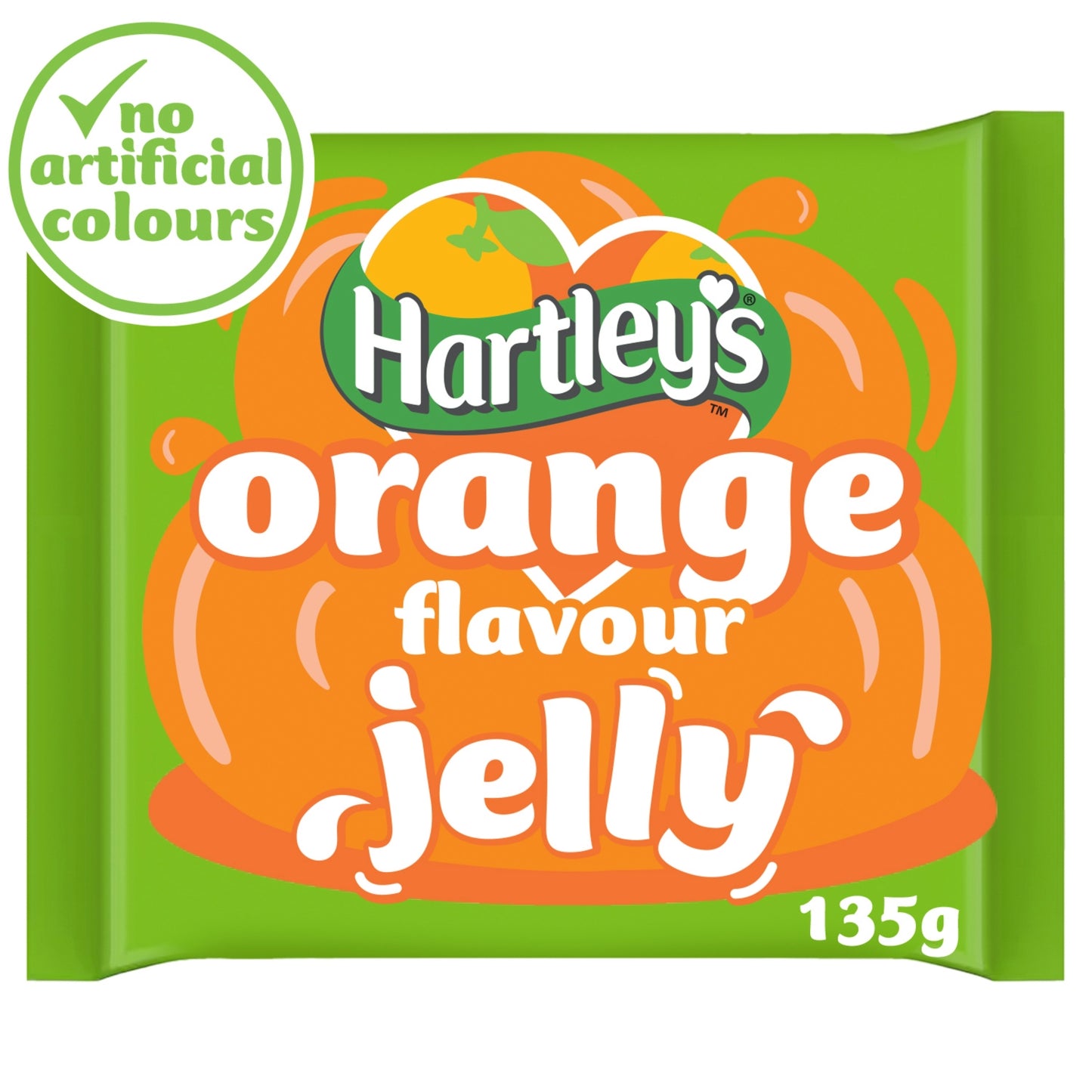 Hartley's Orange Flavour Tablet Jelly 135g
