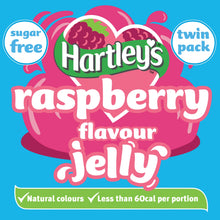 Hartley's Raspberry Flavour Crystal Jelly Sugar Free Twin Pack 23g