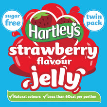Hartley's Strawberry Flavour Crystal Jelly Sugar Free Twin Pack 23g