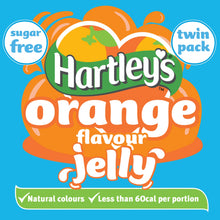 Hartley's Orange Flavour Crystal Jelly Sugar Free Twin Pack 23g
