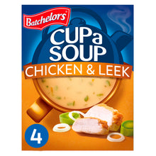 Batchelors Cup a Soup Chicken & Leek 4 Instant Soup Sachets 86g