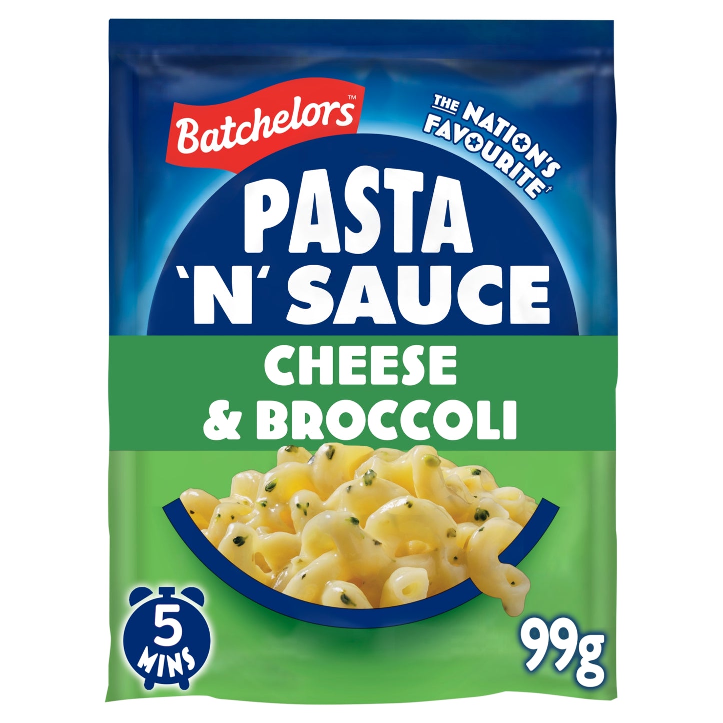 Batchelors Pasta 'n' Sauce Cheese & Broccoli Pasta Sachet 99g