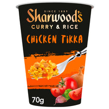 Sharwood's Curry & Rice Chicken Tikka Instant Pot 70g