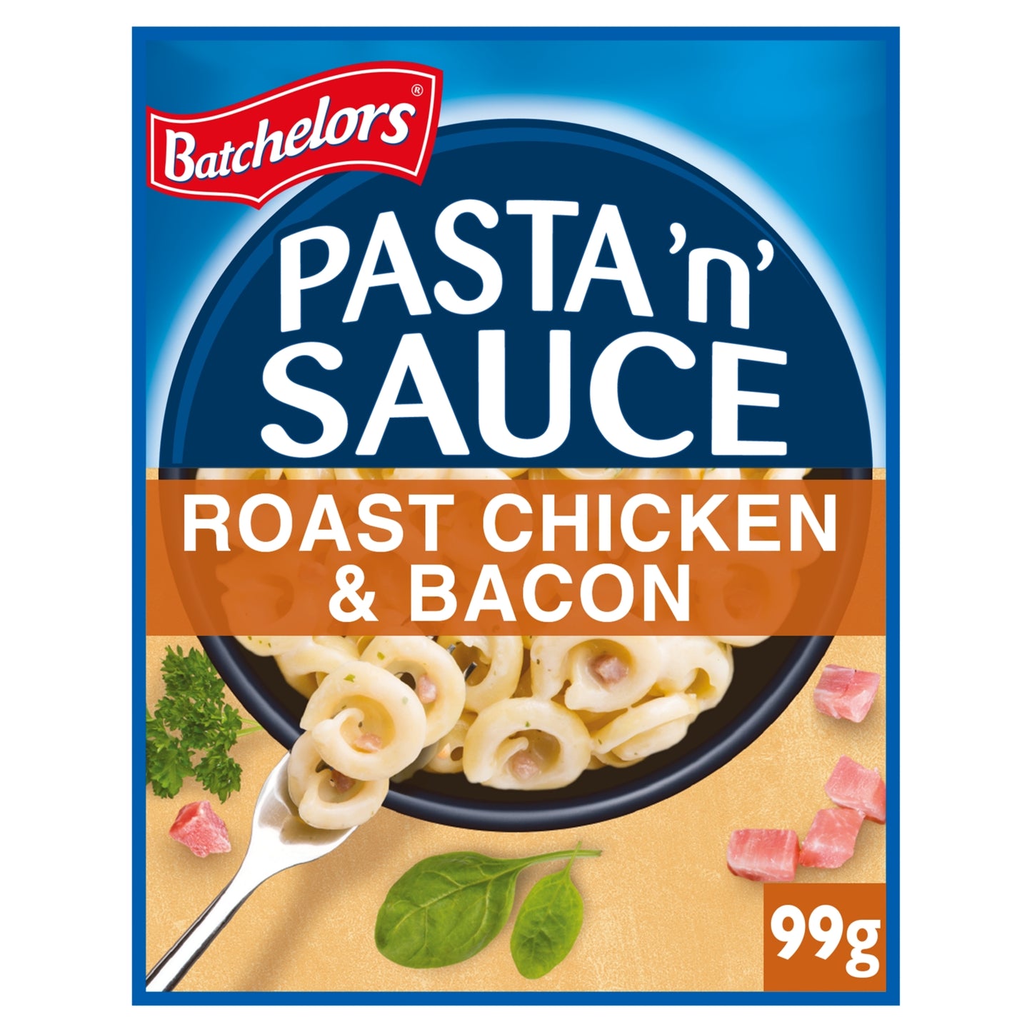 Batchelors Pasta 'n' Sauce Roast Chicken & Bacon Flavour Pasta Sachet 99g