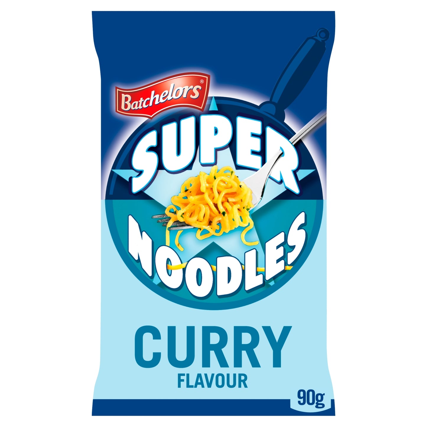 Bachelors Super Noodles Curry Flavour Noodle Block 90g