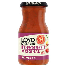 Loyd Grossman Bolognese Original Tomato Pasta Sauce 350g Jar