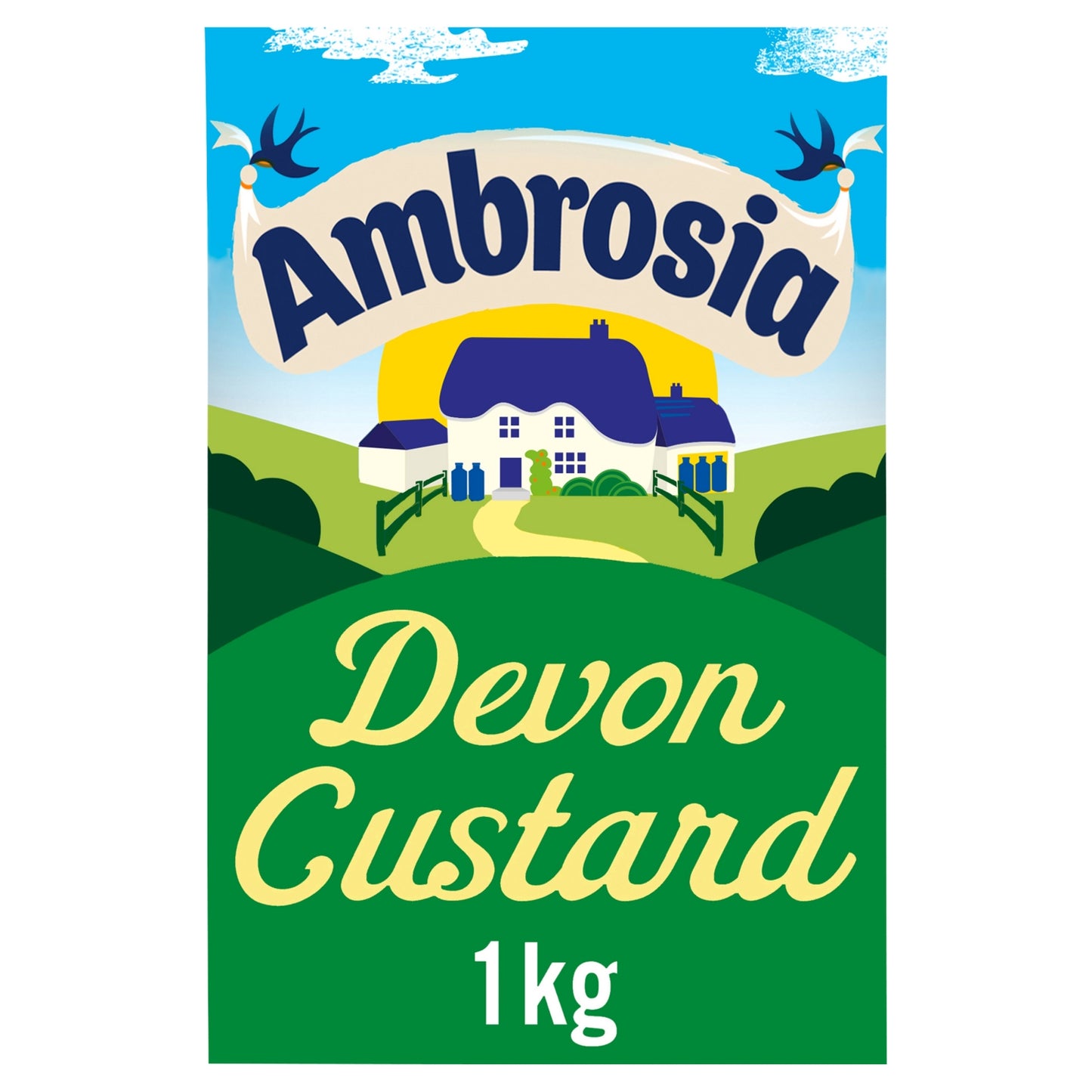 Ambrosia Devon Custard Dessert Carton 1kg