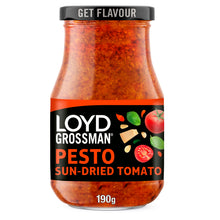 Loyd Grossman Italian Red Sun-Dried Tomato Pesto 190g