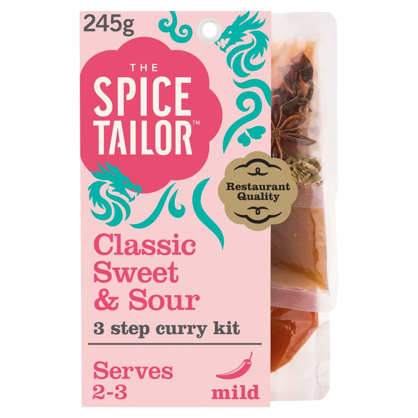 The Spice Tailor Sweet and Sour Chinese Sauce Meal Kit 245g