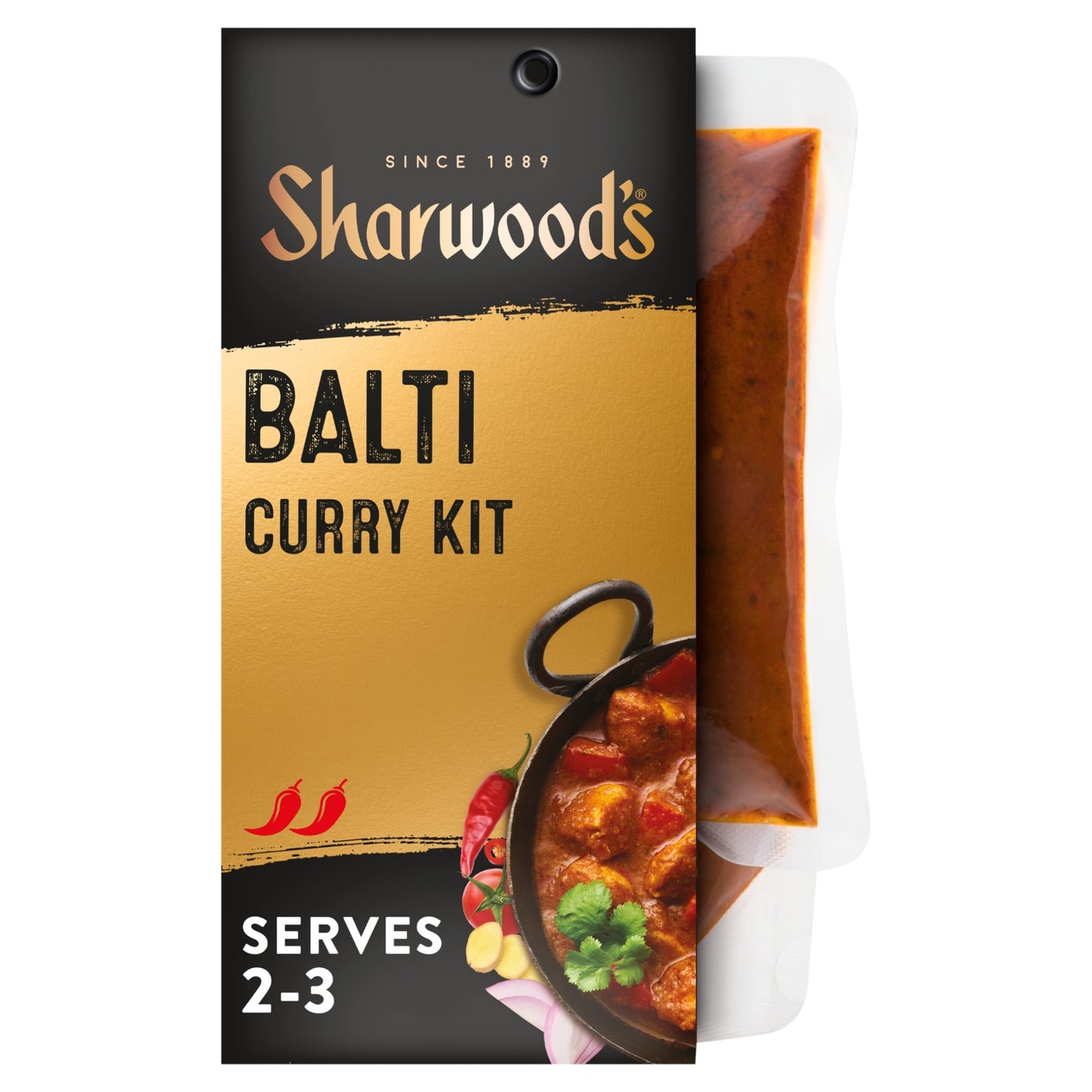Sharwood's Indian Balti Curry Sauce Meal Kit 280g