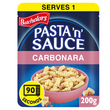 Batchelors Pasta 'n' Sauce Microwave Ready Meal Carbonara Pasta 200g