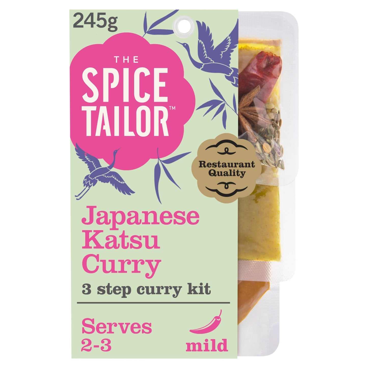 The Spice Tailor Japanese Katsu Curry Sauce Meal Kit 245g