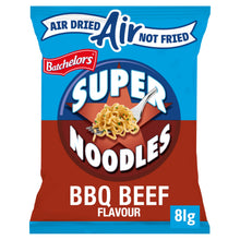 Batchelors Super Noodles Air Dried Low Fat BBQ Beef Flavour Instant Noodles 81g
