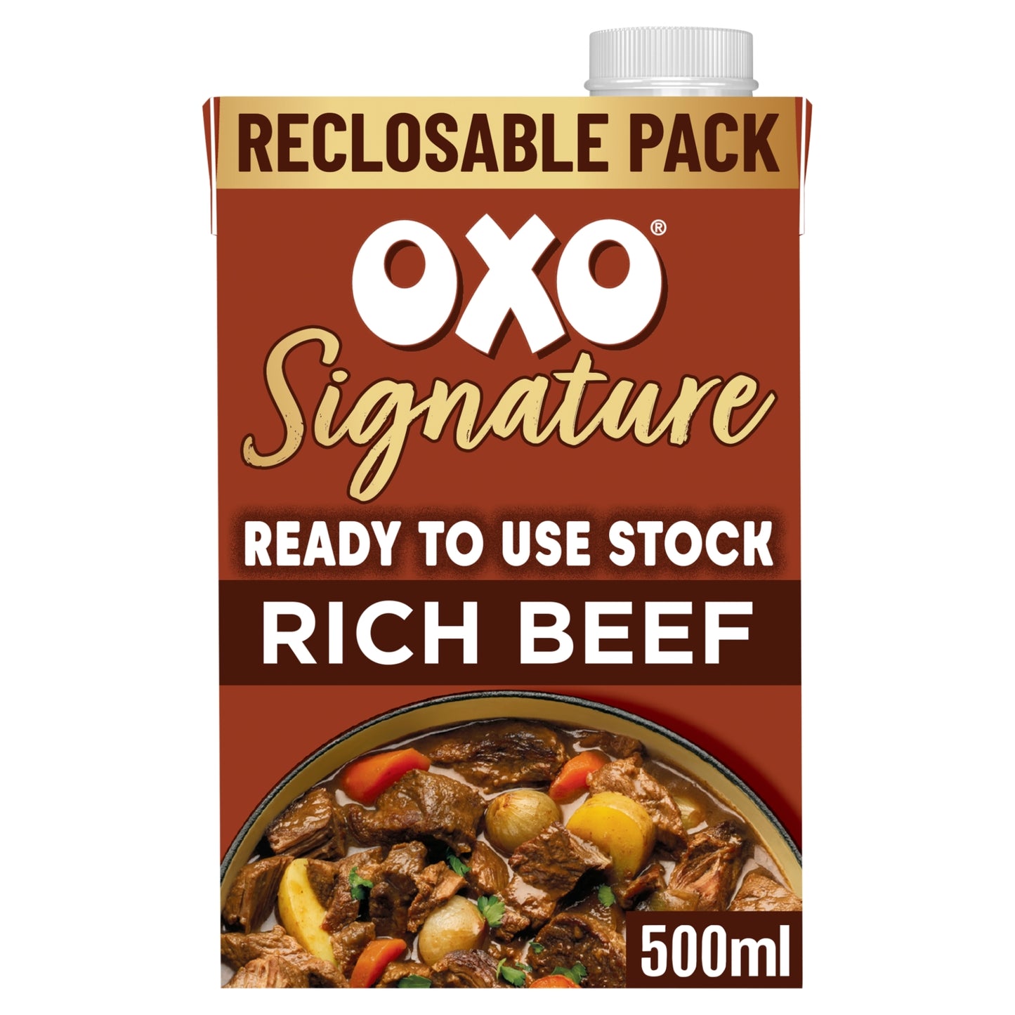 Oxo Ready to Use Stock Signature Rich Beef 500ml