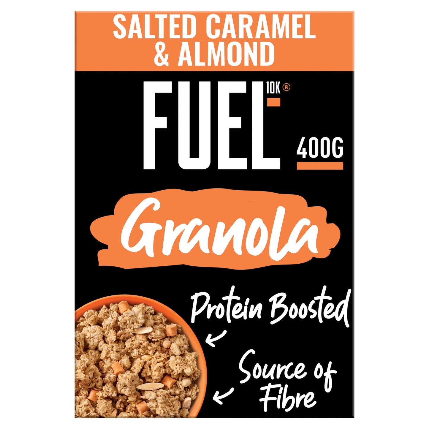 FUEL10K Salted Caramel & Almond Granola 400g