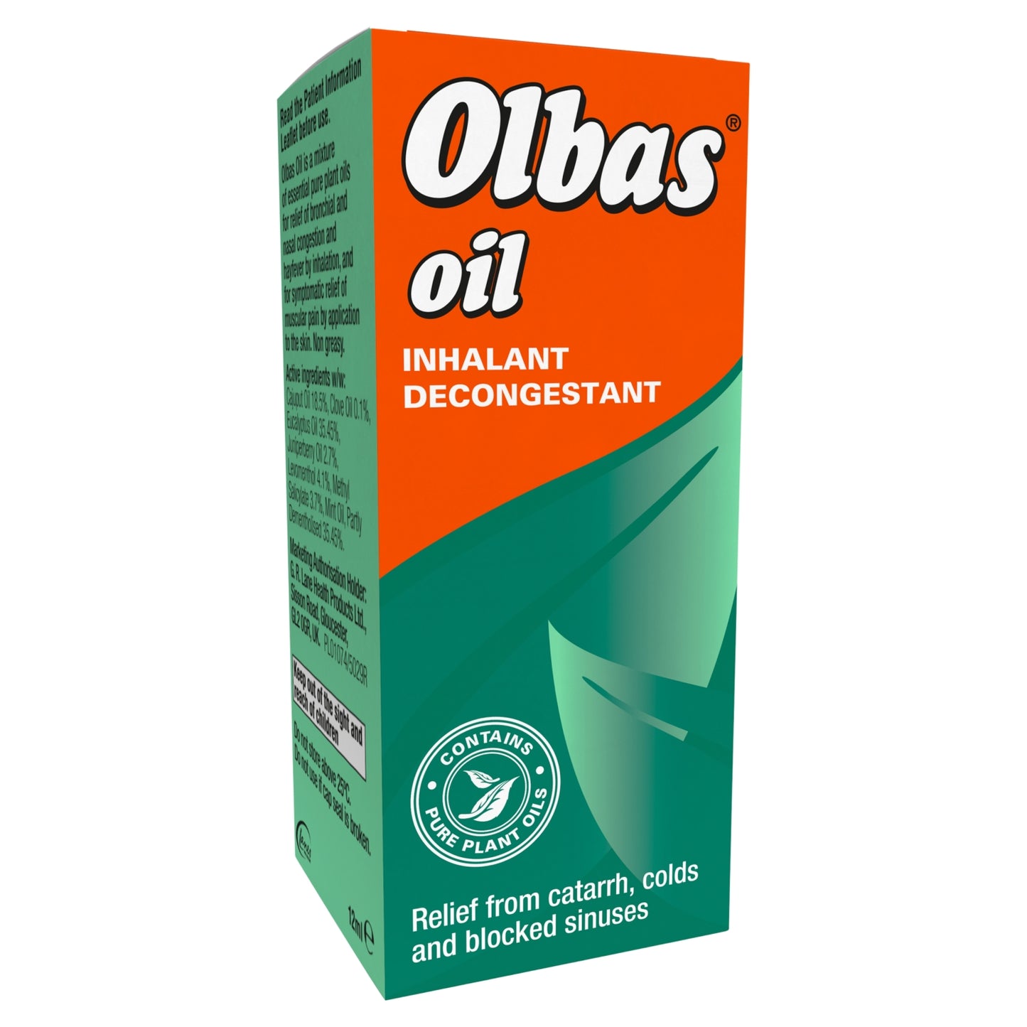 Olbas Oil Inhalant Decongestant 12ml