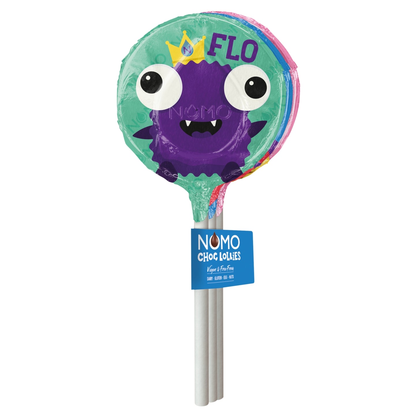 NOMO Choc Lollies 3 x 12g (36g)