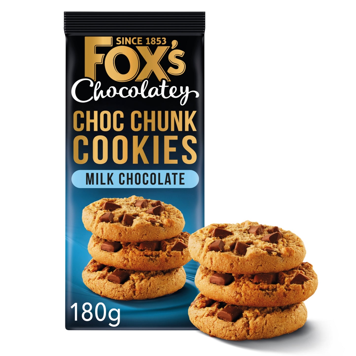 Fox's Chocolatey Biscuits Milk Chocolate Cookies 180g