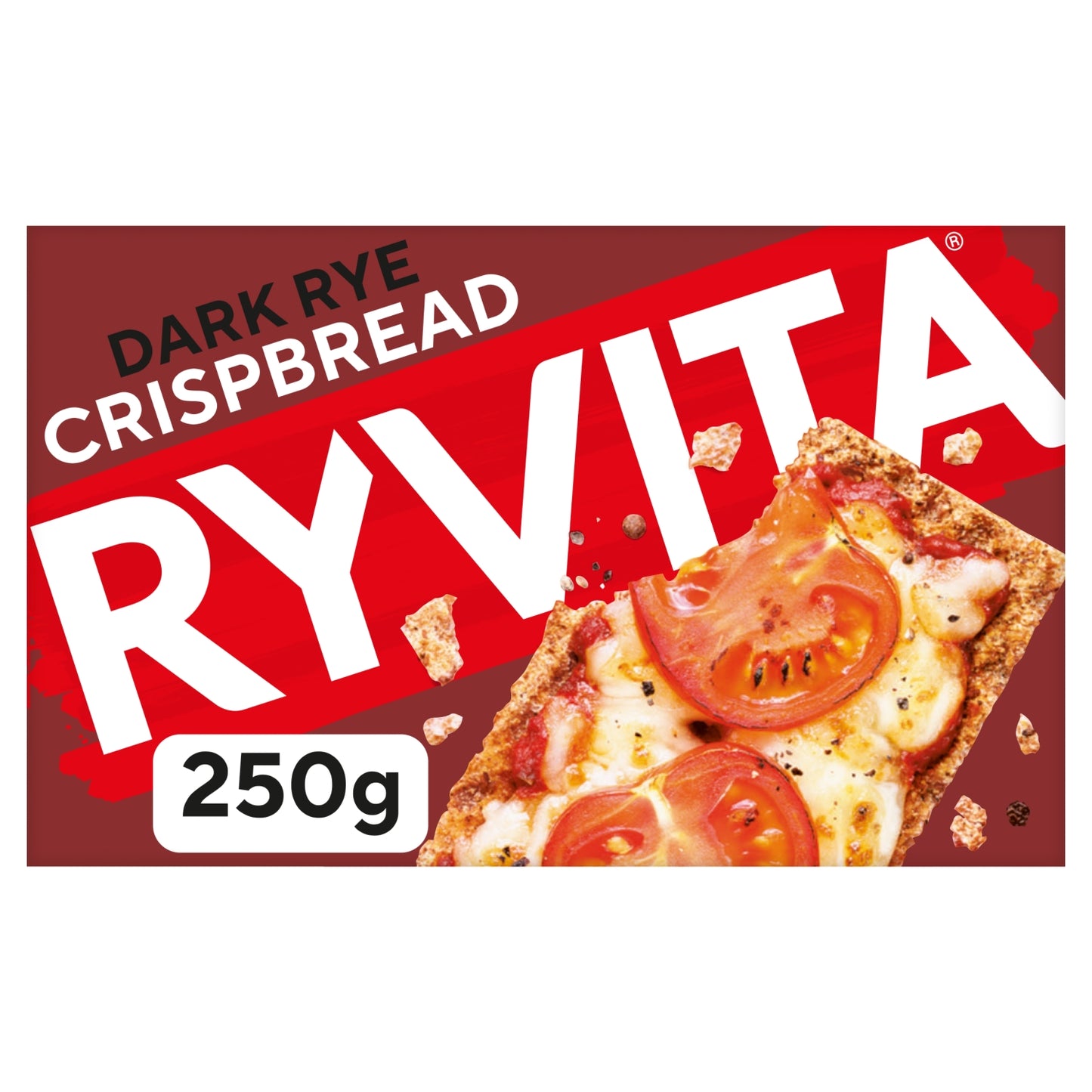 Ryvita Ryvita Crispbread Dark Rye Crackers 250g