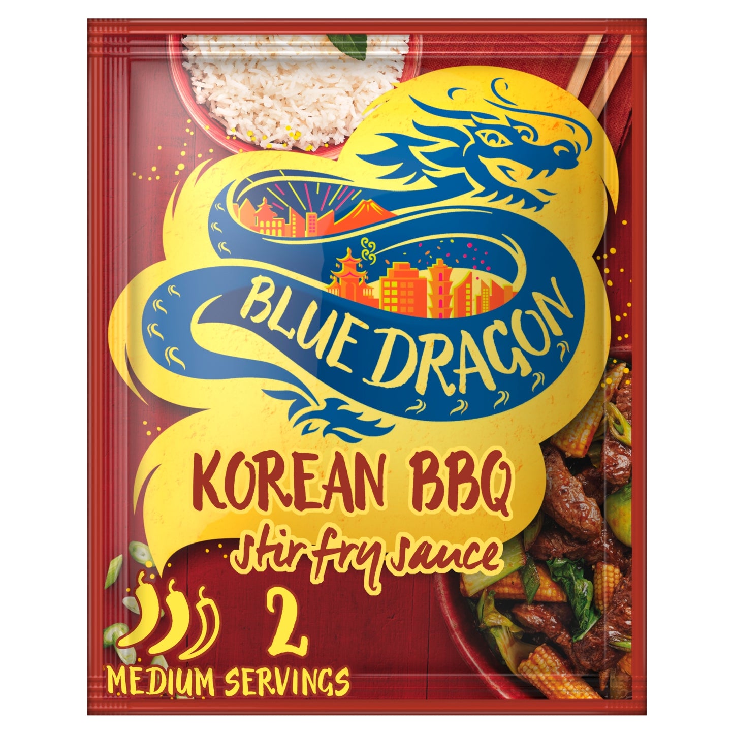 Blue Dragon Korean BBQ Stir Fry Sauce 120g