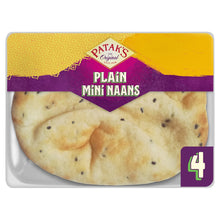Patak's Plain Mini Naan Breads x 4