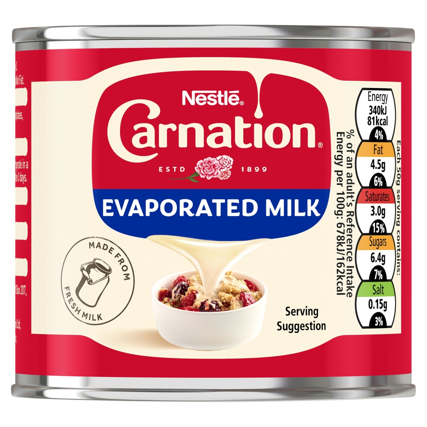 Carnation Evaporated Milk 170g Tin