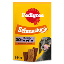 Pedigree PEDIGREE SCHMACKOS Multi Mix Dog Treats Beef Poultry Lamb 20 Strips