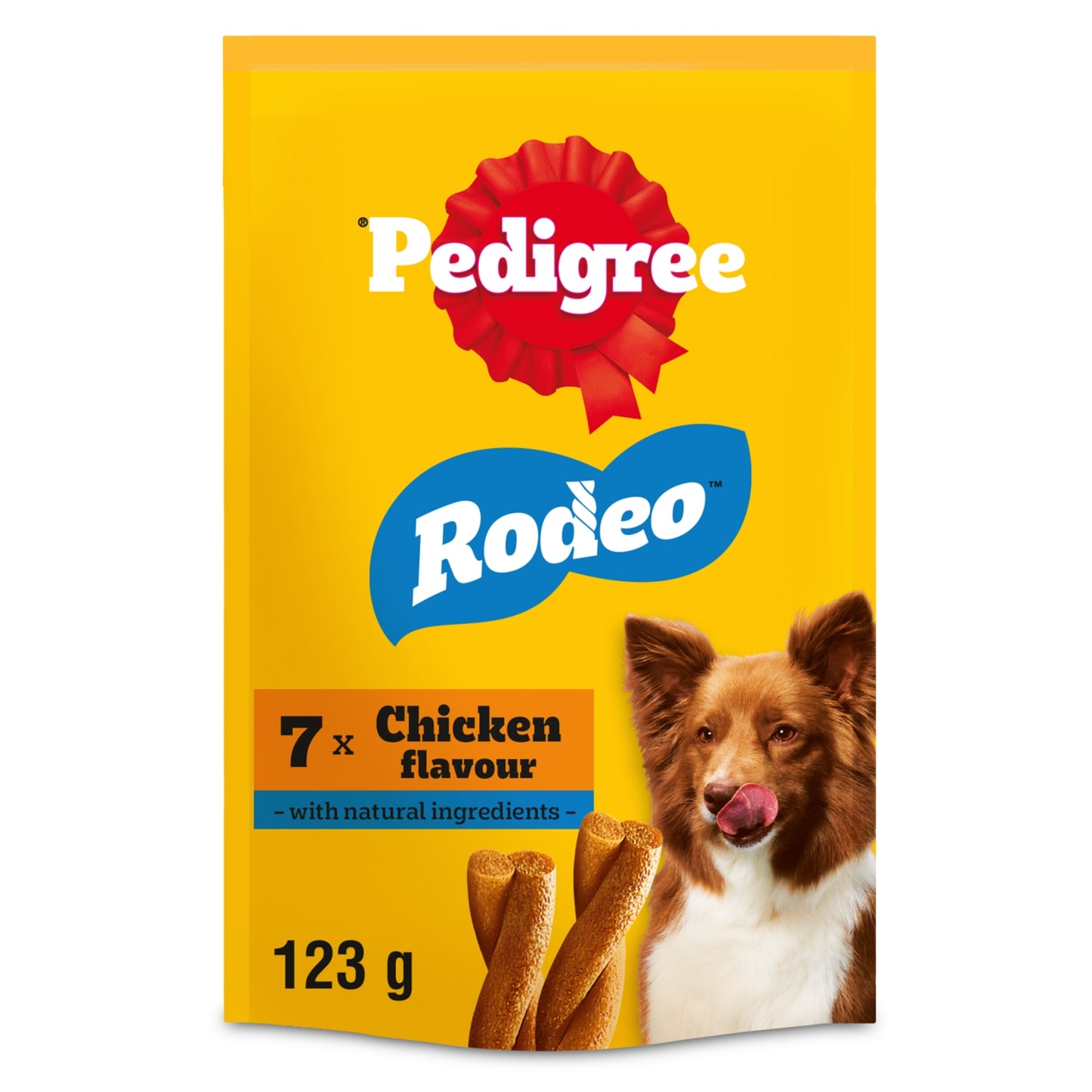 Pedigree RODEO Chicken Dog Treats 7 Sticks