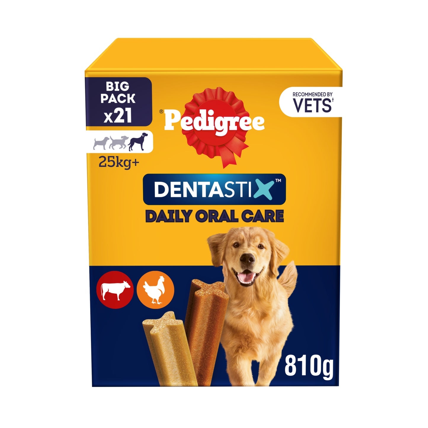 Pedigree PEDIGREE® DENTASTIX™ Daily Dental Chews Large Dog Treat 21 Sticks
