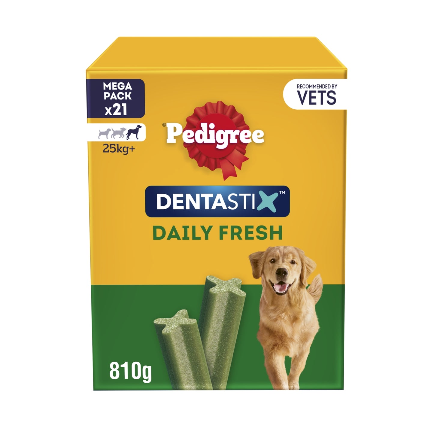 Pedigree ® DENTASTIX™ Fresh Daily Dental Chews Large Dog Treat 21 Sticks