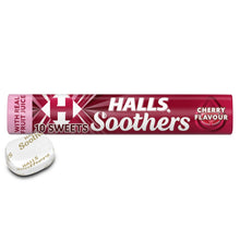 Halls Soothers Cherry Lozenges Roll 45g