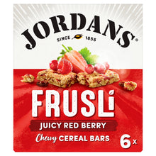 Jordans Frusli Juicy Red Berry Chewy Oat Cereal Snack Bars 6 x 25g (150g)
