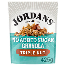 Jordans No Added Sugar Triple Nut Granola Breakfast Cereal 425g