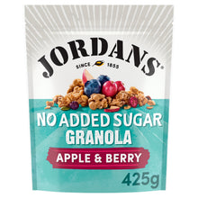 Jordans No Added Sugar Apple & Berry Granola Breakfast Cereal 425g