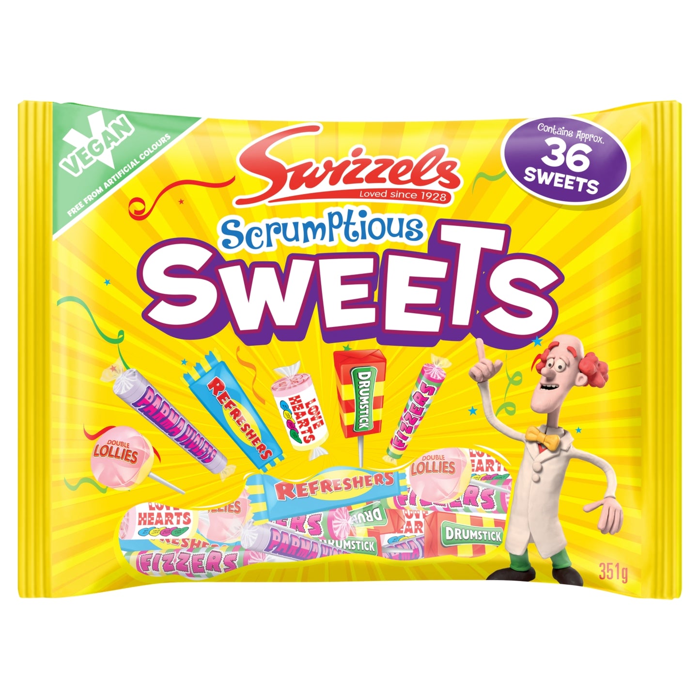 Swizzels Scrumptious Sweets 351g