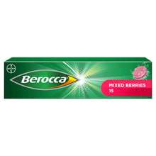 Berocca Energy Release Mixed Berries Flavour 15 Effervescent Tablets