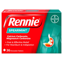 Rennie Spearmint 36 Chewable Tablets
