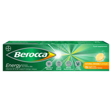 Berocca 15 Natural Orange Flavour Effervescent Tablets