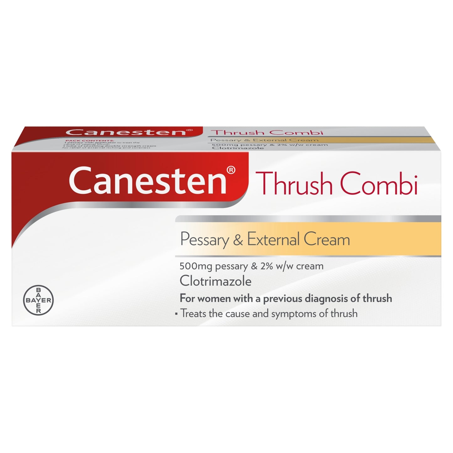Canesten Thrush Combi Pessary & External Cream