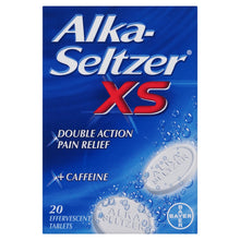 Alka Seltzer 20 XS Double Action Pain Relief Effervescent Tablets