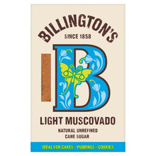 Billington's Light Muscovado Natural Unrefined Cane Sugar 500g