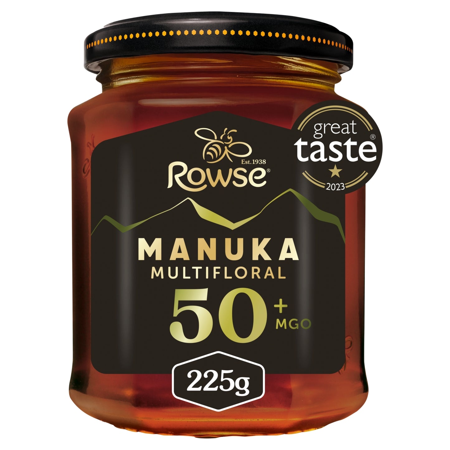 Rowse Manuka 50+ MGO Multifloral Honey 225g