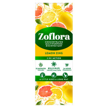 Zoflora Concentrated Multipurpose Disinfectant Lemon Zing 120ml