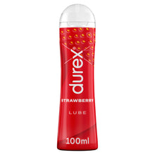 Durex Strawberry Lube Water Based Flavoured Edible 100ml